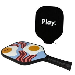 Play Pickleball Paddle Breakfast Eggs Bacon Professional Carbon Fiber